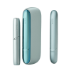 IQOS 3 DUO Серебристо-голубой+ 6 пачек стиков